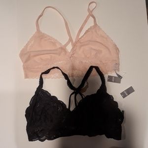 Aerie Bralettes Set Of 2 XL